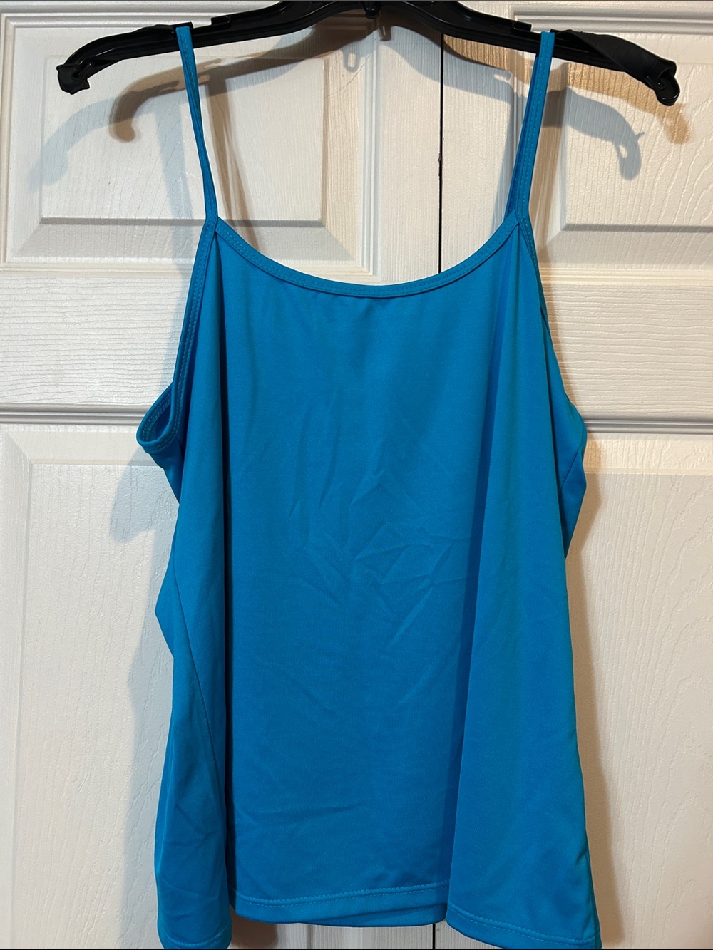 New Directions -PL - Teal Blue Spaghetti Strap Camisole